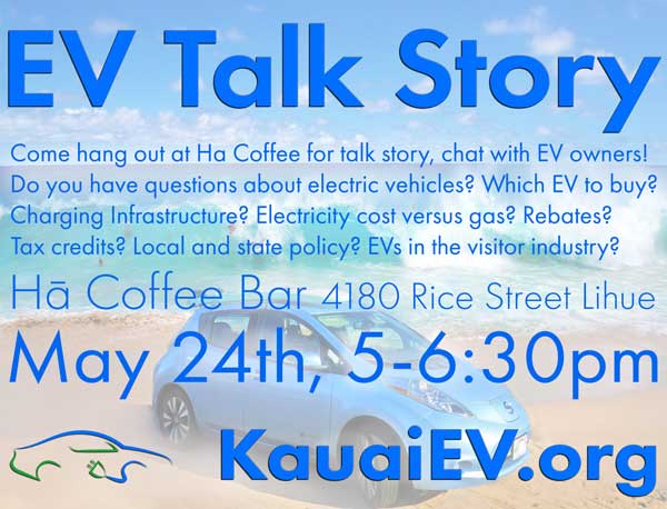 EV Talk Story at Hā Coffee Bar